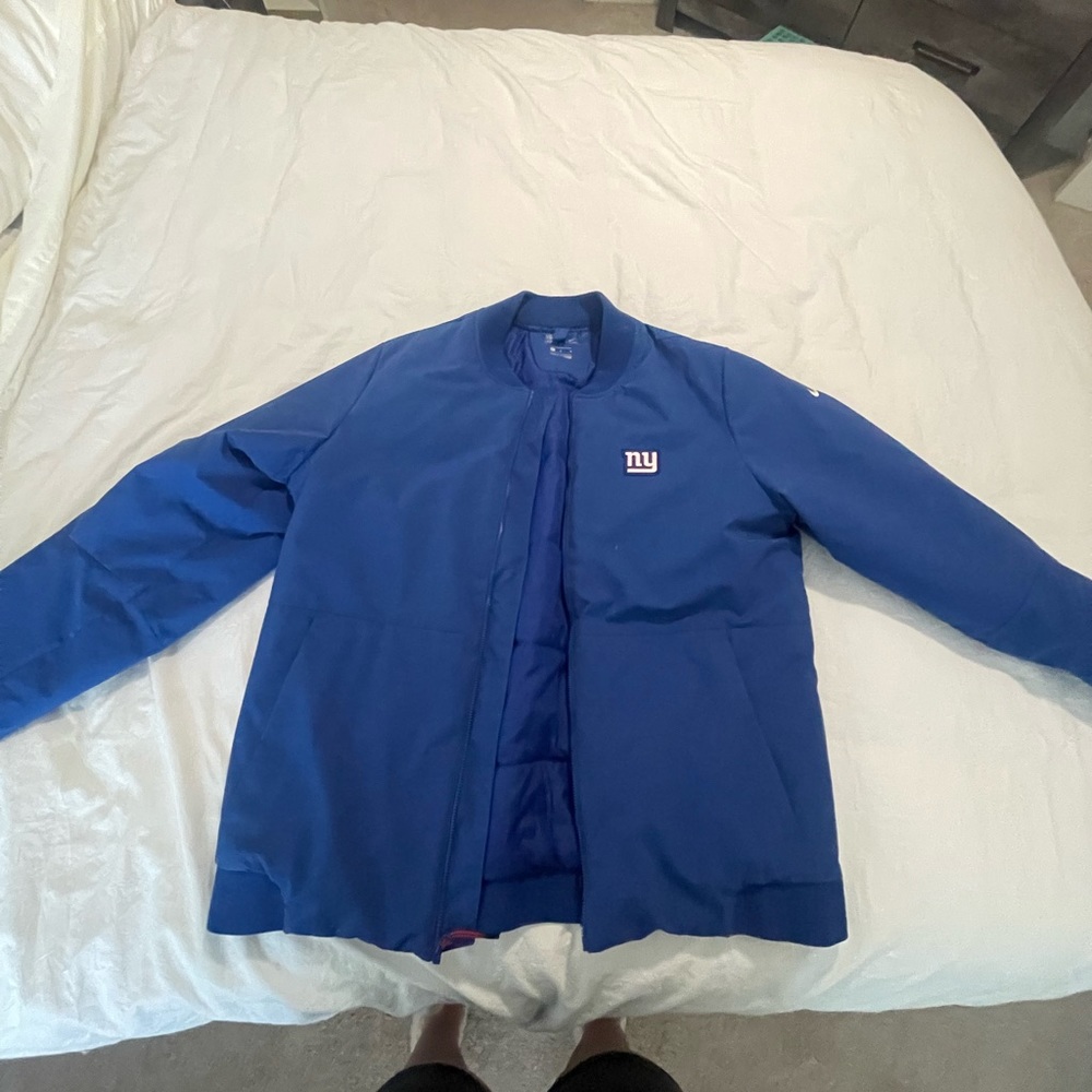 Unisex Royal New York Giants Switchback Full-Zip Jacket